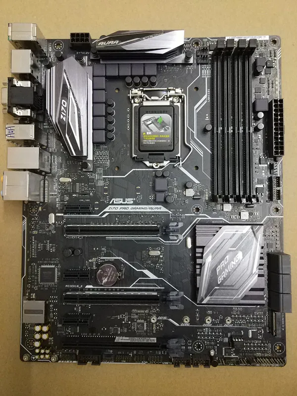 Asus Z170 PRO GAMING/AURA материнская плата 1151 pin DDR4 память б/у 90% новая | Компьютеры и офис