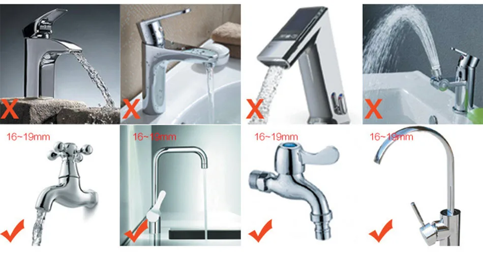 Boxi Adjustable 360 Degree Rotation Faucet Aerator Tap Head Filter Flexible Kitchen Water Saver Shower Head Kitchen Accessories