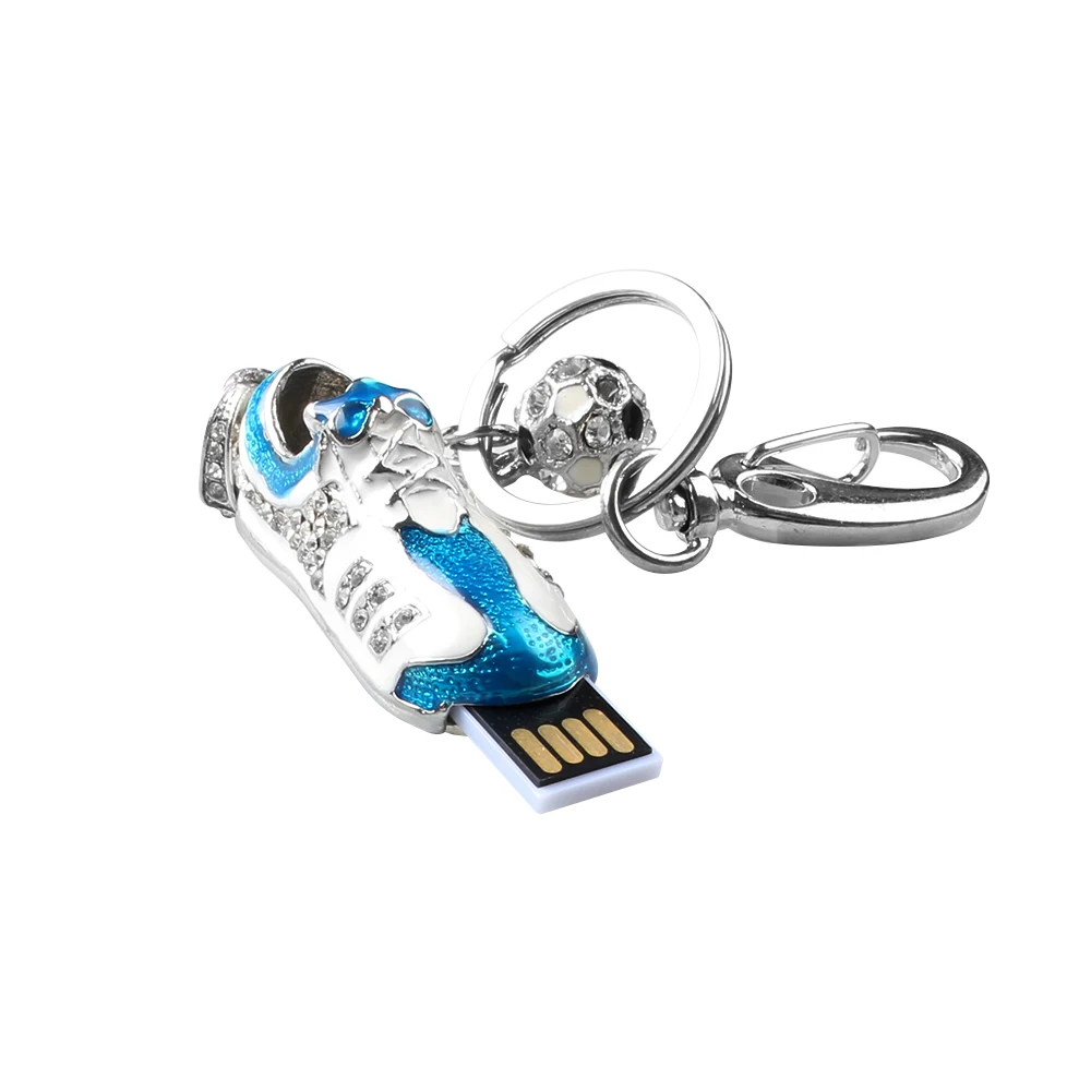 Обувь с флеш-накопителем Usb кристаллами 4 Гб спортивная обувь 8 ГБ 16 32 карта памяти