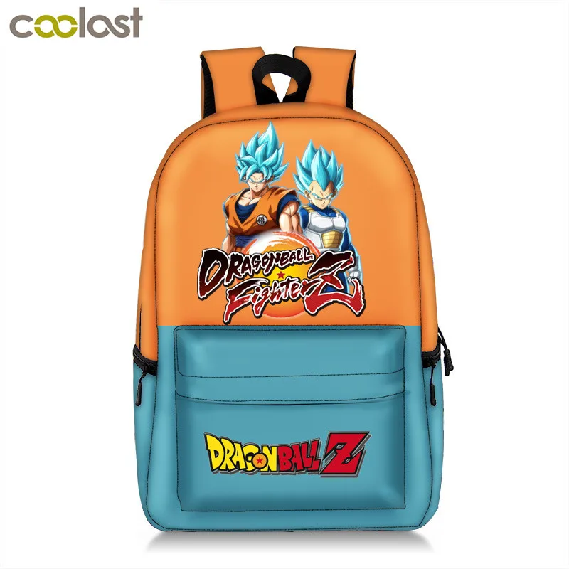 17qyh55 Аниме Покемон/Dragon Ball рюкзак для подростков мальчиков детские школьные сумки Пикачу/Саян Сон Гоку рюкзак - Цвет: 17qyh55