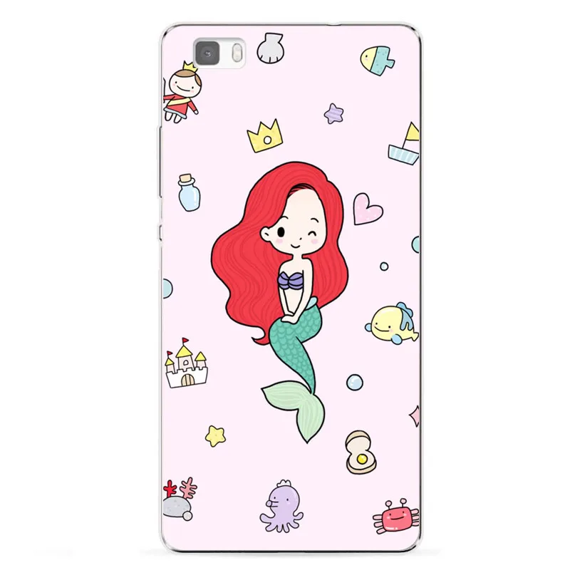 Huawei P8 Lite Дело кремния Красочные образы картины ТПУ Мягкая задняя крышка для