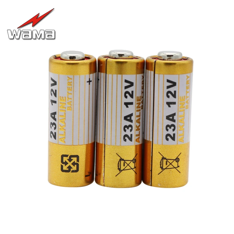 50 шт./лот 23A 12V главным образом высушите аккумуляторы 21/23 23GA A23 A-23 RV08 55 мА/ч, щелочные батареи Электронные Батарея ; Прямая