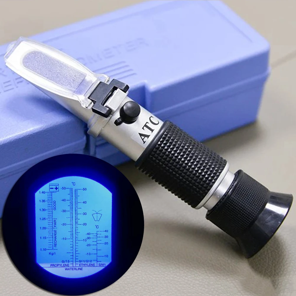 ATC гликолевый рефрактометр автомобильный антифриз батарея кислотный двигатель