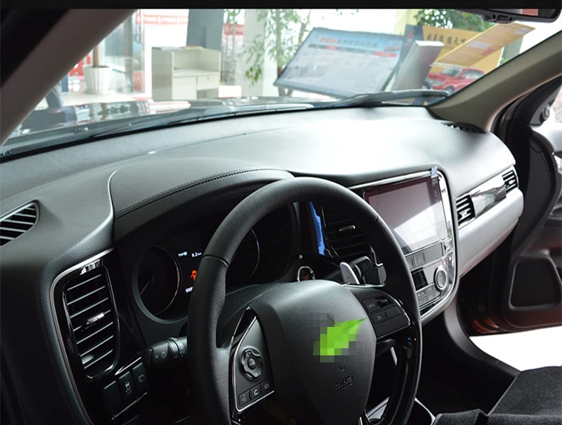 Для Mitsubishi Outlander 2013-2017 крышка приборной панели коврик солнцезащитный козырек