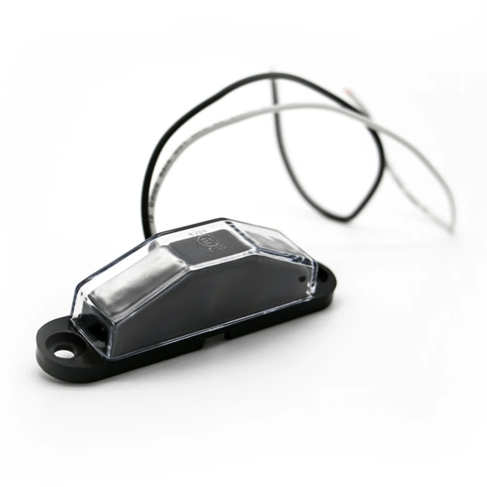 4 светодиода 10-30 в пластиковый номерной знак свет для грузовика прицепа