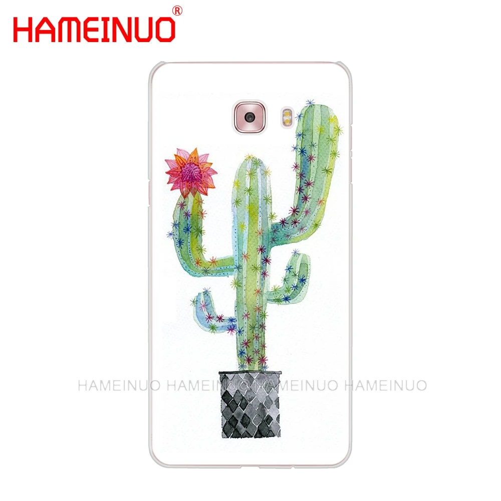 Чехол HAMEINUO Panda Pour роскошный чехол С КАКТУСОМ для телефона Samsung Galaxy C5 C7 C8 C9 C10 J2 PRO