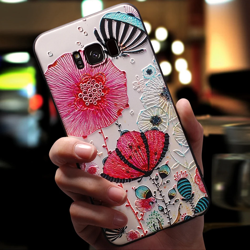 YonLinTan coque, чехол, чехол для samsung galaxy s8 s 8, Роскошный чехол для телефона, милый чехол s, аксессуары 3d etui