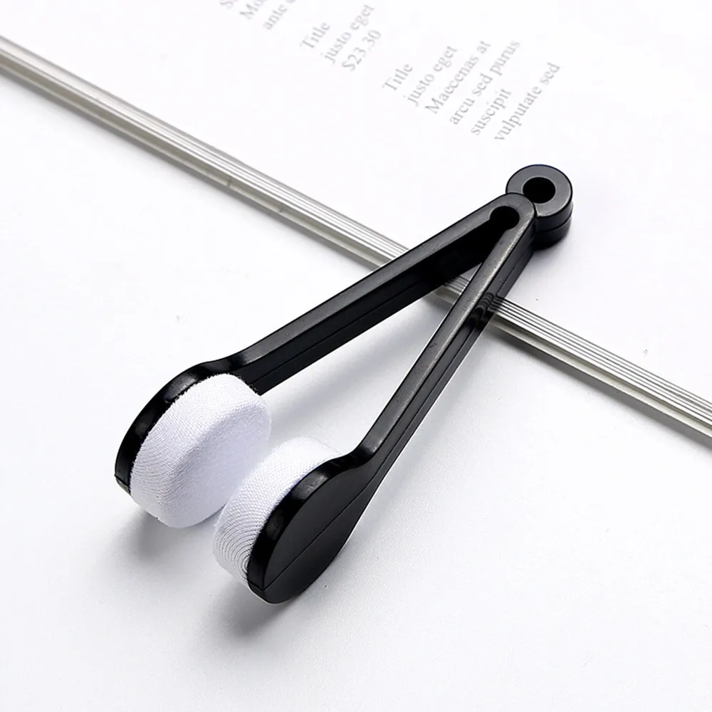 Mini Sun Eyeglass Microfiber Spectacles Cleaner Brush Cleaning Tool Spectacle Glasses Clean Wipe Random Color | Дом и сад