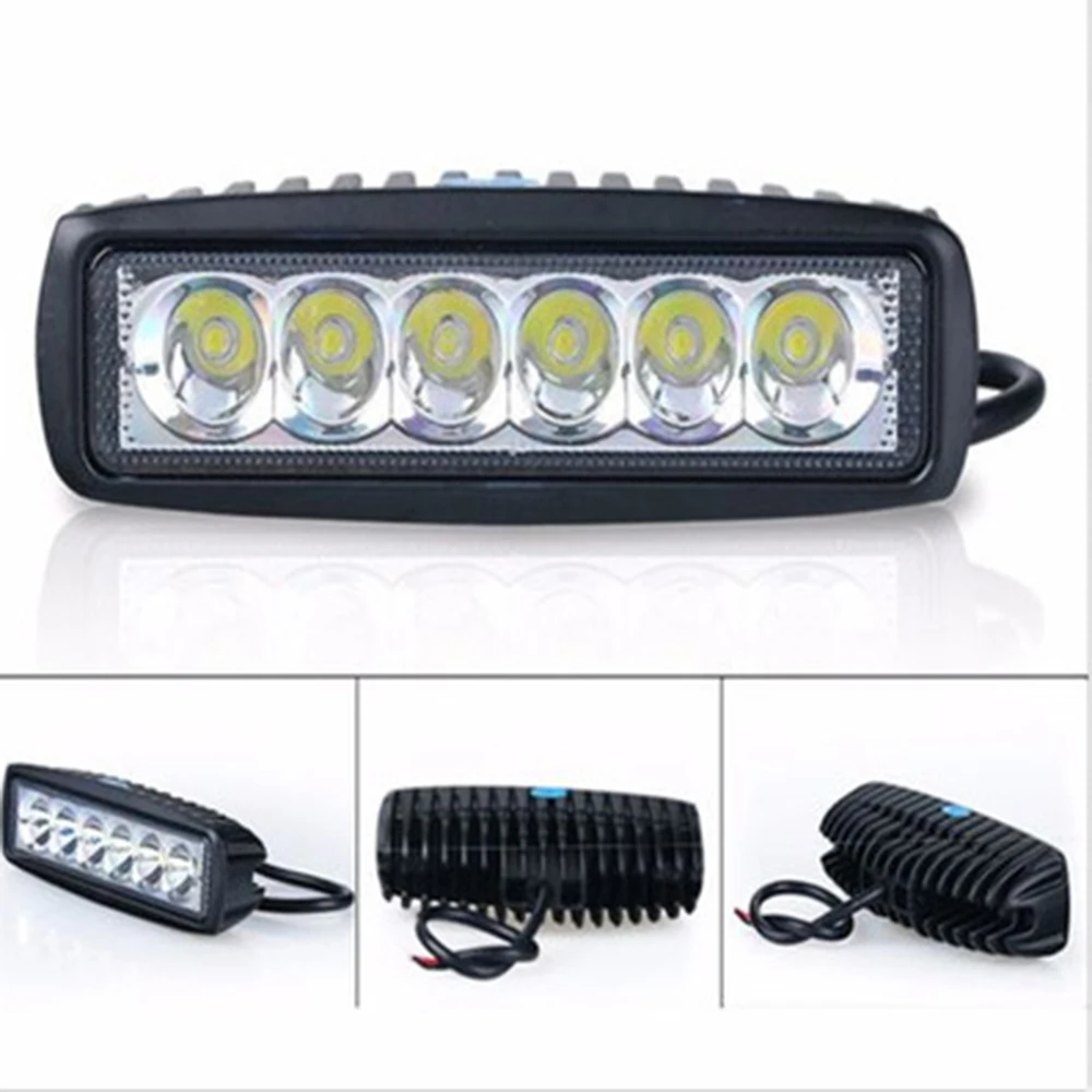 YSY 1 шт. автомобильный Грузовик 18 Вт 6 SMD Светодиодная панель рабочего света фонарь