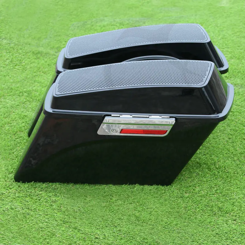 Жесткие сиденья + крышка динамика 6x9 дюймов с защелкой подходит для мотоцикла Harley