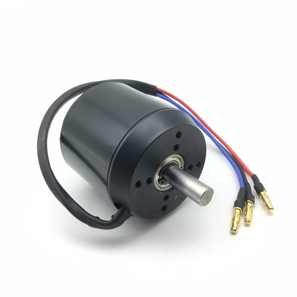 Aerops C6374 KV170 KV200 бесщеточный Бессенсорный двигатель 3000 Вт для скейтборда M10 вал
