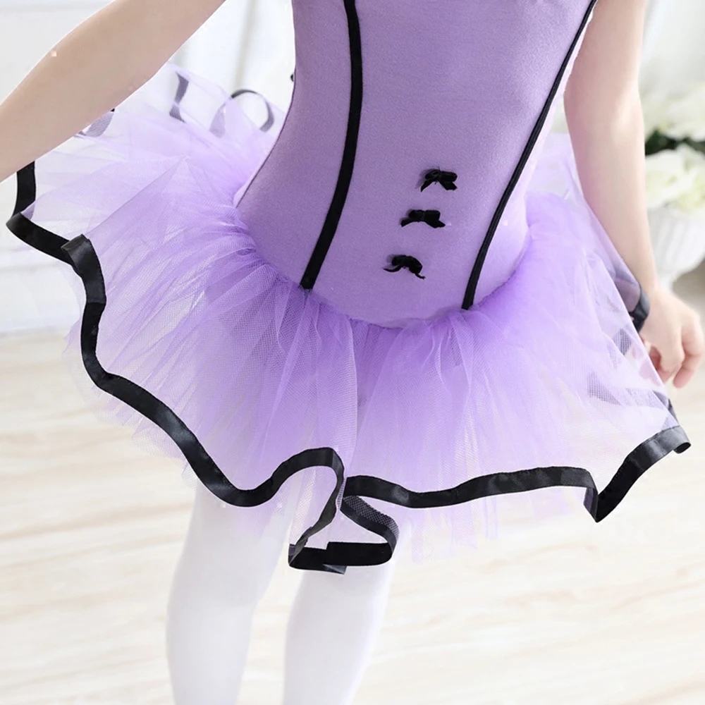 Детское балетное танцевальное платье укороченная балетная пачка