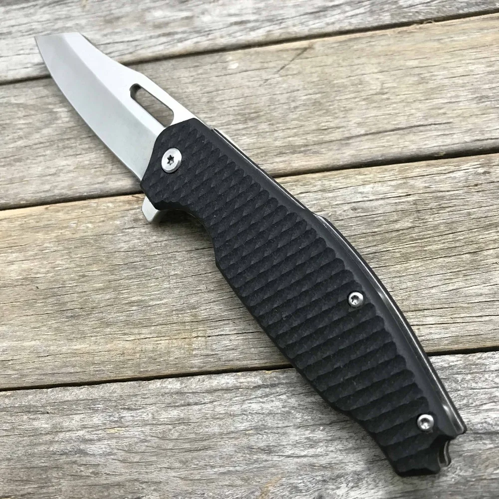 Складной нож LDT T5 D2 лезвие G10 Ручка шарикоподшипник ножи кемпинг выживания