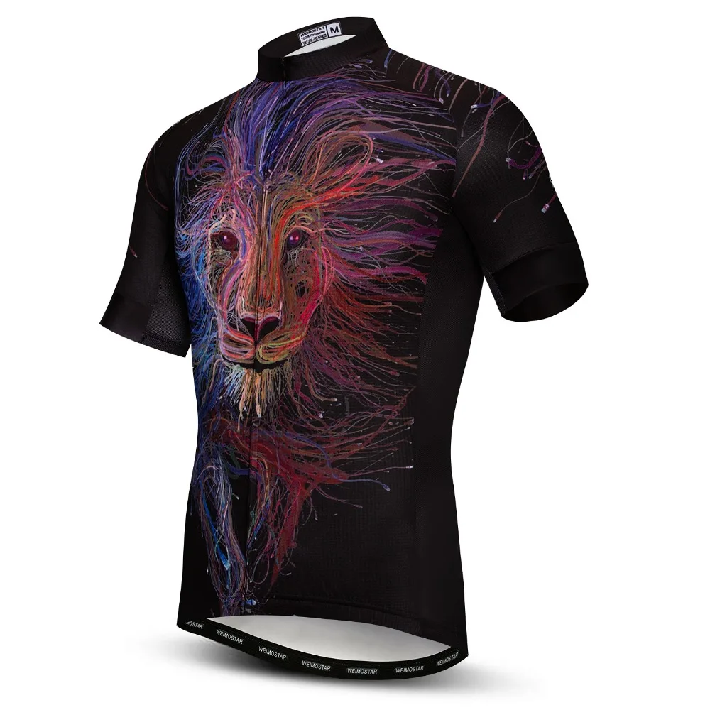 3D Roar Wolf велосипедная майка мужская Ropa Ciclismo с коротким рукавом велосипедная Одежда для езды на велосипеде летняя велосипедная одежда Maillot Ciclismo