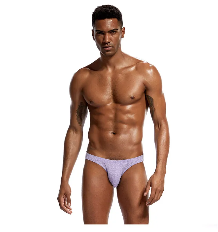 

New Cotton Men Sexy Breathable Gay Men's Brief Classic Soft Male Underpanties Man Sleepwear Thongs Underwears Briefs