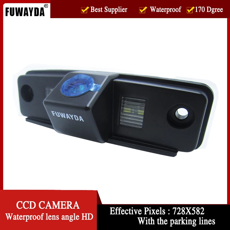 Автомобильная камера заднего вида CMOS/170 градусов/Водонепроницаемая/с