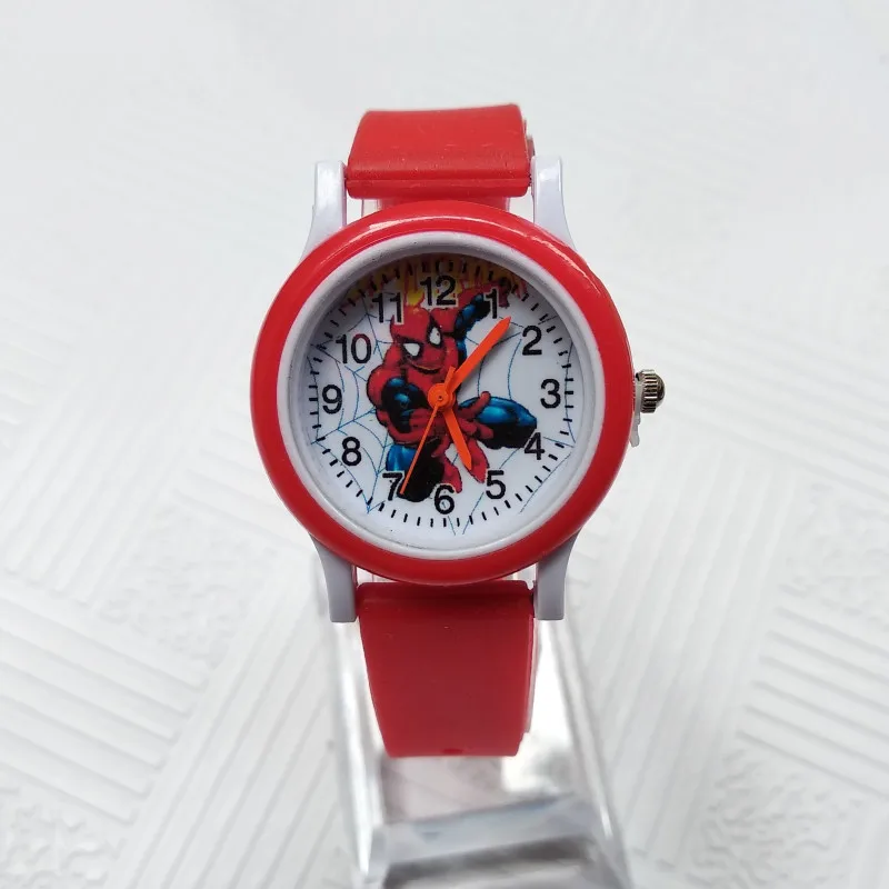 Новинка Детские часы с человеком пауком Кварцевые Подарок для малышей