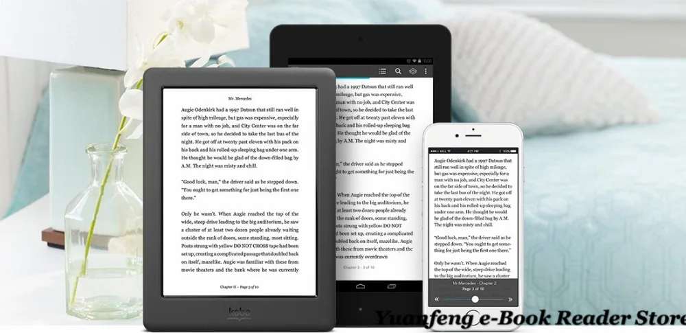 300ppi Kobo Glo HD электронная книга e-ink 6 дюймов электронная книга читалка N437 HD экран 1448x1072 электронная книга читатель 4 Гб WIFI