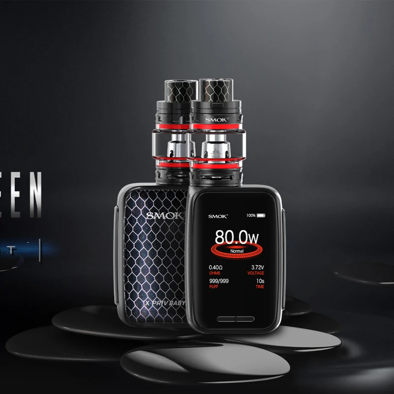 Оригинальный SMOK X Priv Детский комплект встроенный 2300 мАч большой емкости батареи 80