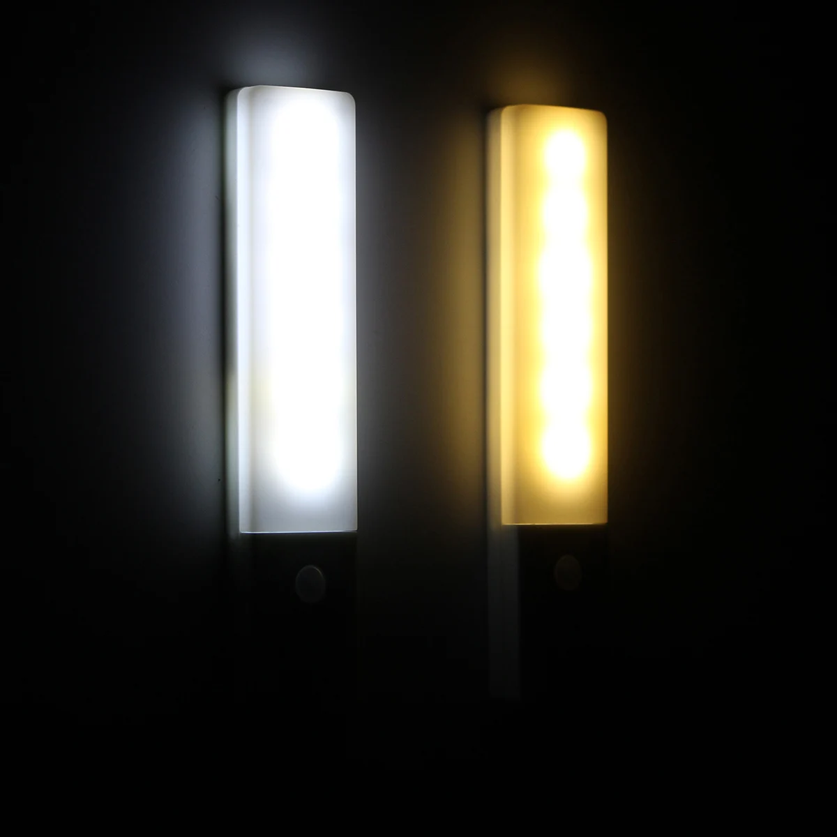 Jiguoor USB светодиодный заряжаемая Светодиодная лампа автоматический пик датчик