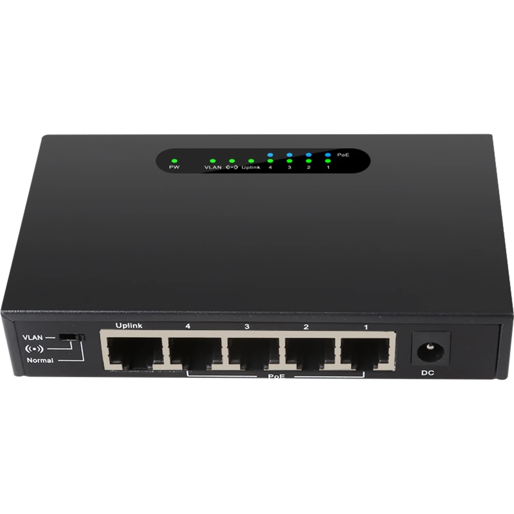 DIEWU ICplus 10 портов s Vlan функция POE коммутатор 10/100 Мбит/с 8 PoE + 2 порта utlink Ethernet