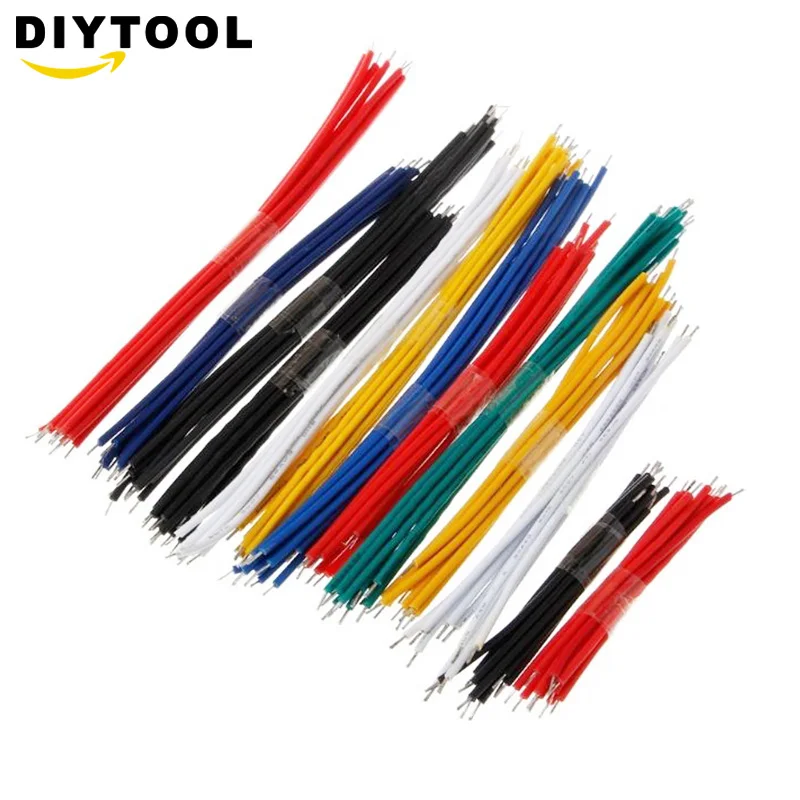130 шт. 24AWG соединительный кабель гальванически лужёные комплект проводов Набор
