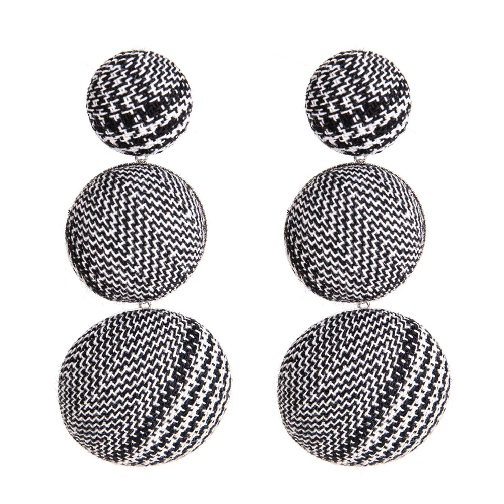 Женские бархатные серьги-подвески VIVILADY 7 цветов вечерние серьги ручной работы с