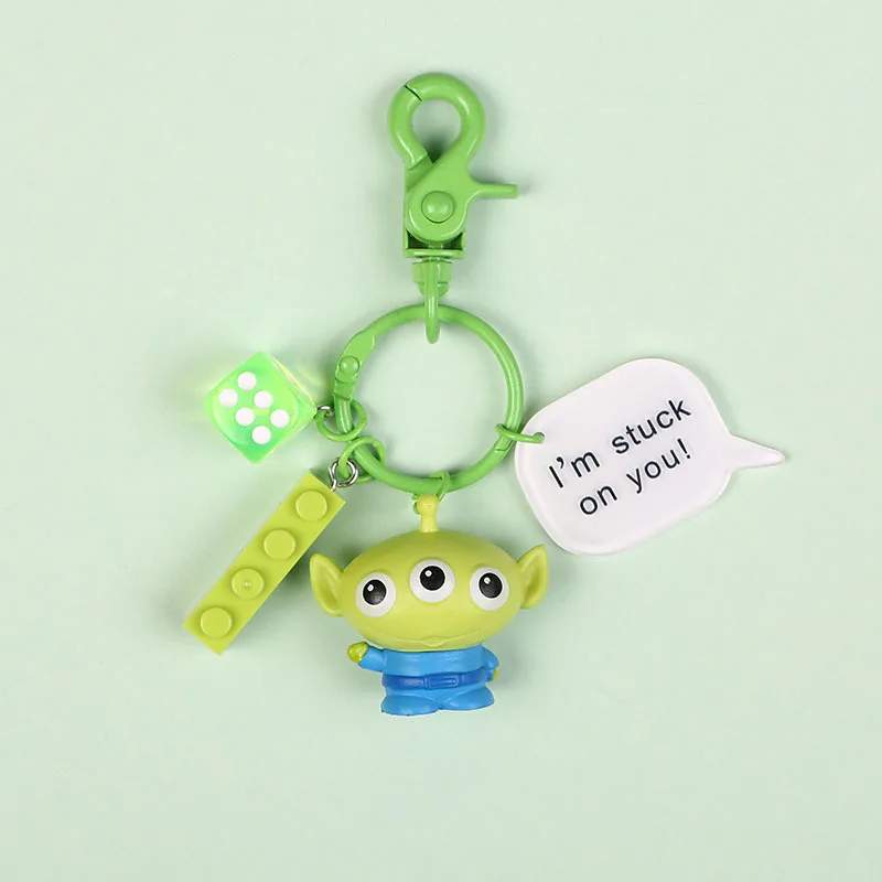 Милый Базз Лайтер древесный ПВХ экшн-фигурка модель брелка Мультяшные куклы