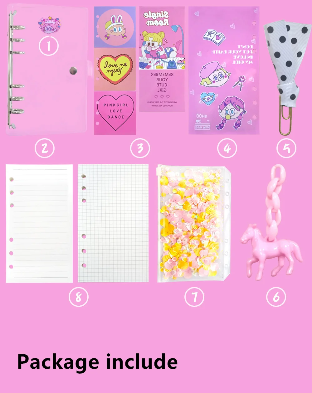 DIY тетрадь рубанок Kawaii пуля журнал девушки Дневник Организатор Очаровательная записная книжка супер Звезда Студент ежедневно Еженедельный расписание Отдел канцтоваров подарок