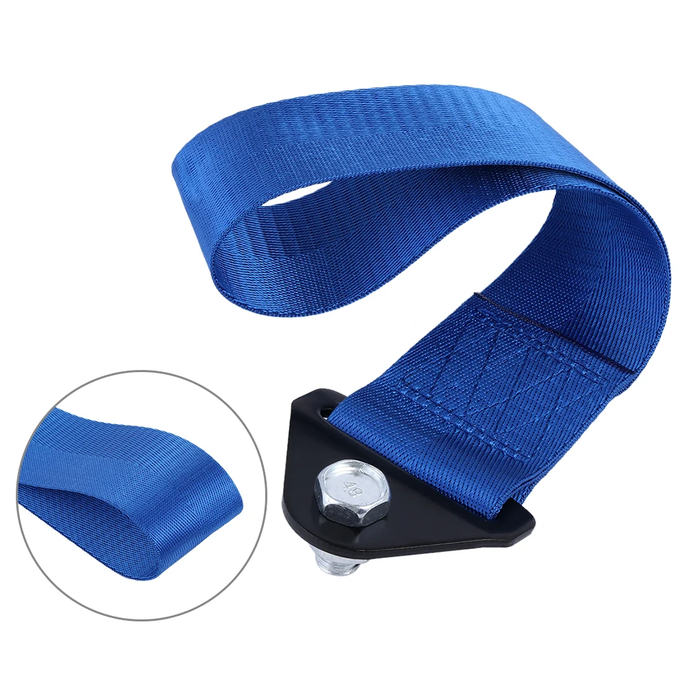 Универсальный комплект высокопрочных буксировочных ремней 4 цветов для