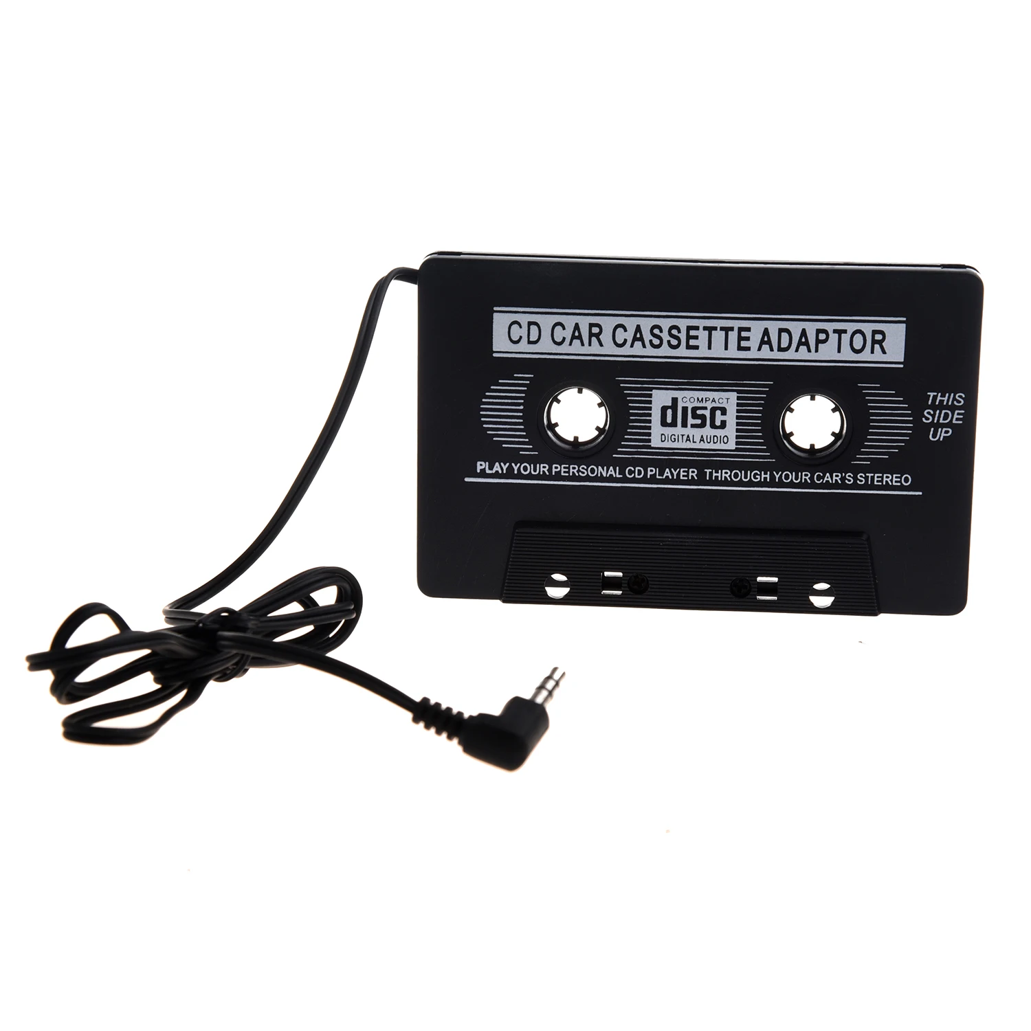 Универсальный автомобильный аудио Кассетный адаптер черный|car universal adapter|car audio