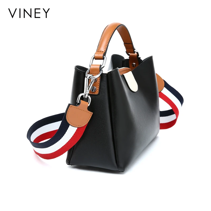 Новинка Женская сумка из натуральной кожи Корейская версия Сумочка широкий