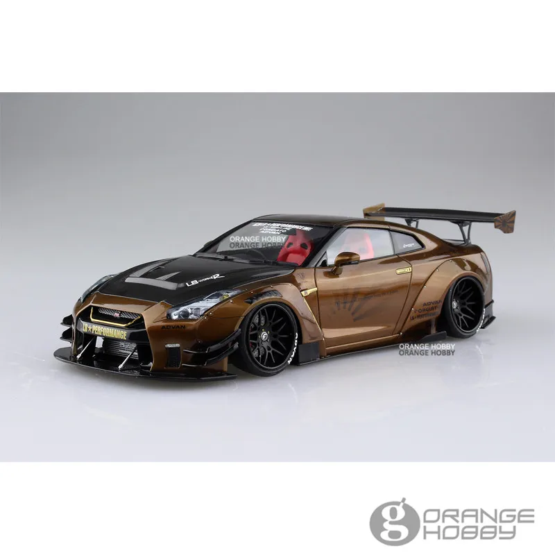 OHS Aoshima 05591 1/24 R35 GT-R type 2 Ver.1 сборочные весы модели автомобиля строительные наборы