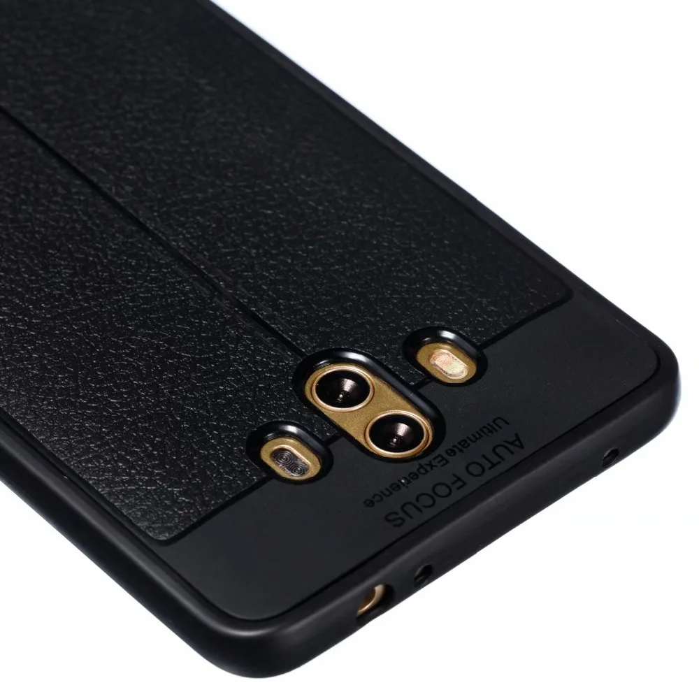 360 полный защитный чехол личи для huawei Y6 Y9 2018 Nova3 P умный мягкий P20 9 Mate10 Lite на Honor 7C 7A Pro