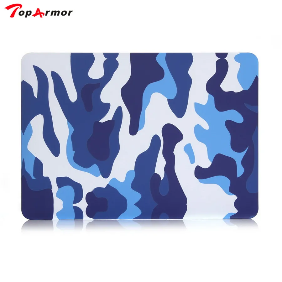TopArmor для Macbook Air Pro с retina 11 13 15 дюймов военный Камуфляжный узор твердый пластик