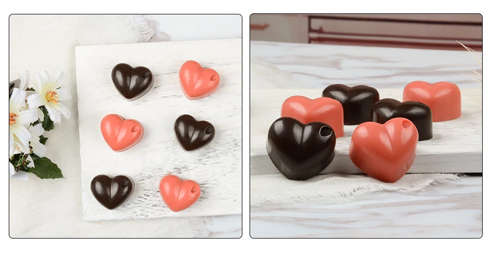 SILIKOLOVE 15 полости DIY любовь форма для шоколада «сердце» силиконовые свадебные конфеты Bkaing формы украшения для кексов форма для выпечки