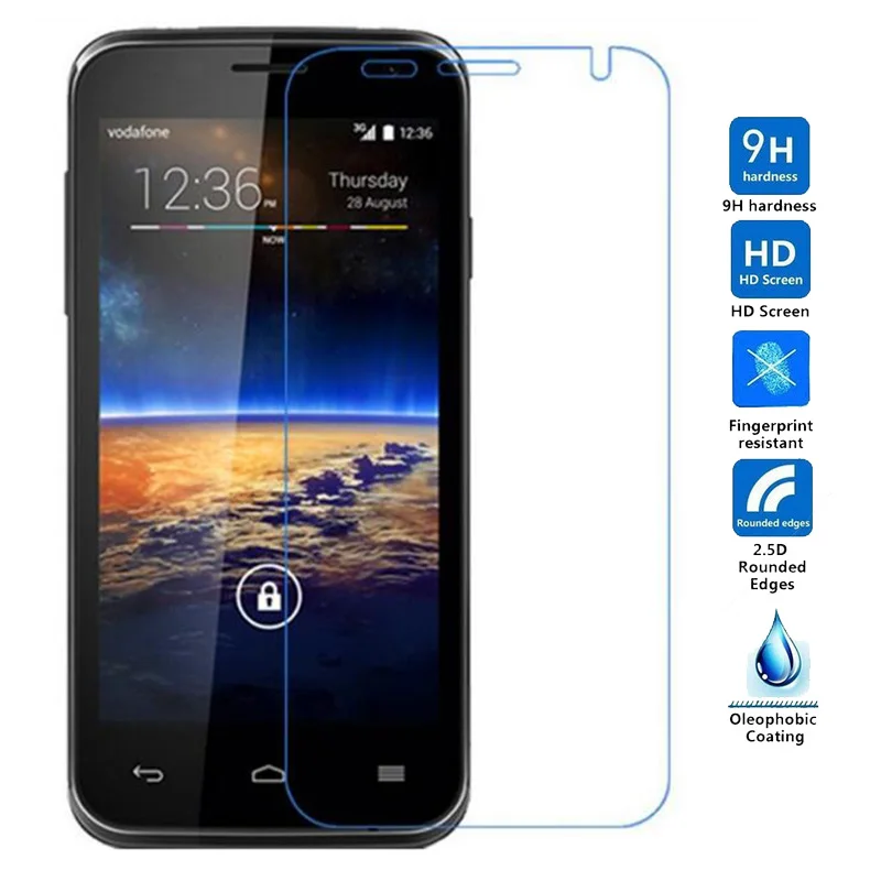 2 шт. закаленное стекло для Vodafone Smart Platinum 7 Защита экрана 4 N8 V8 E8 Ultra First | Мобильные
