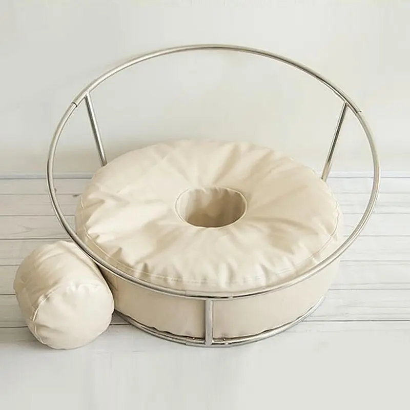 Детские аксессуары для фотосессии Bean bag(наполнитель) bPofiller lystyrene foam beads+ круглая полка+ 6 зажимов+ сумка для новорожденных