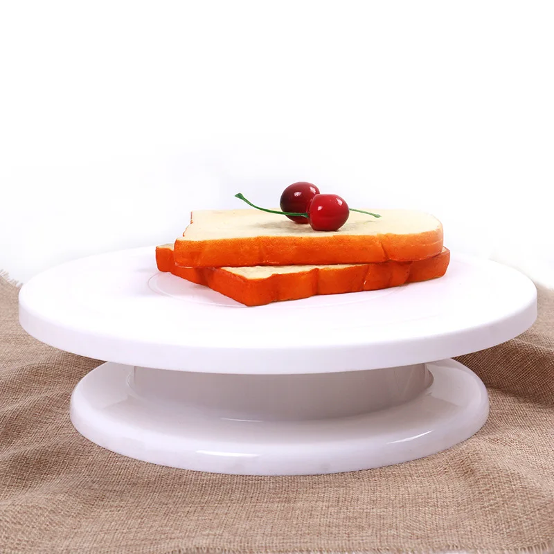 Вращающийся торт Sugarcraft Проигрыватель поворотные плиты стоять платформе