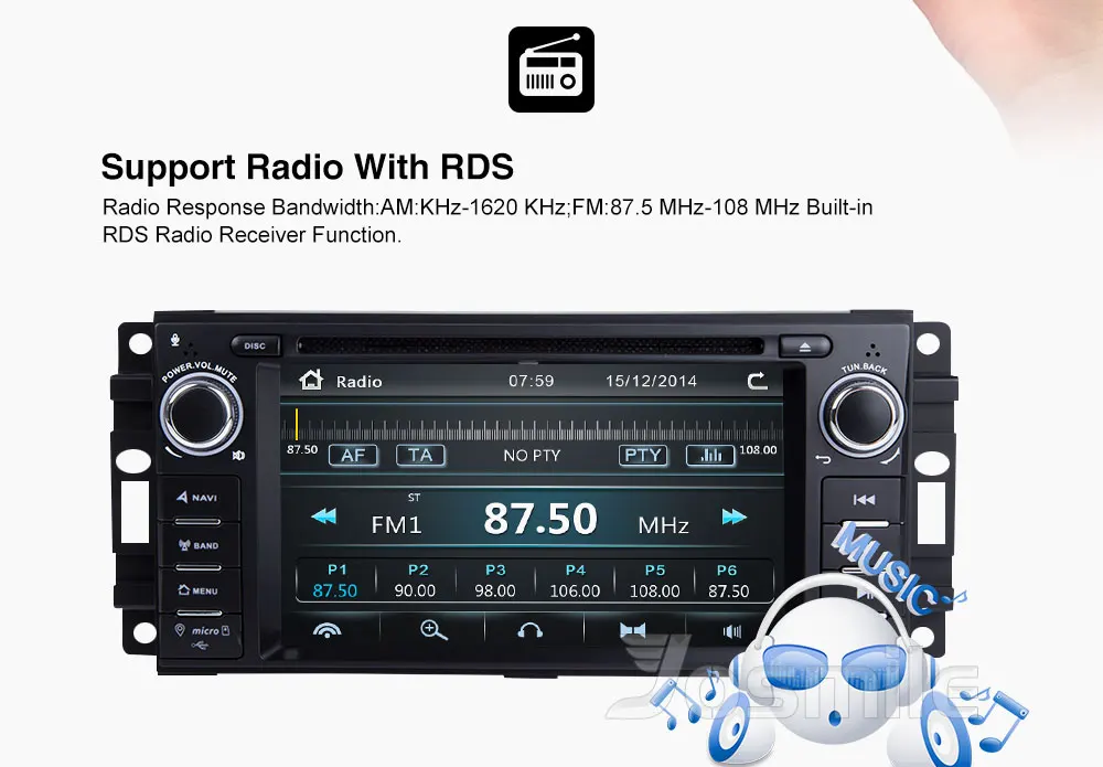 2 Din автомобильный DVD мультимедийный плеер для Jeep Grand Cherokee Chrysler 300C Dodge Ram Компас Патриот Sebring gps навигация Авторадио