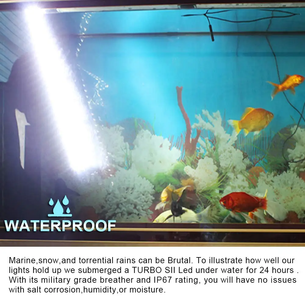 50 дюймов 288 Вт светодиодный световой бар IP67 водонепроницаемый точечный и