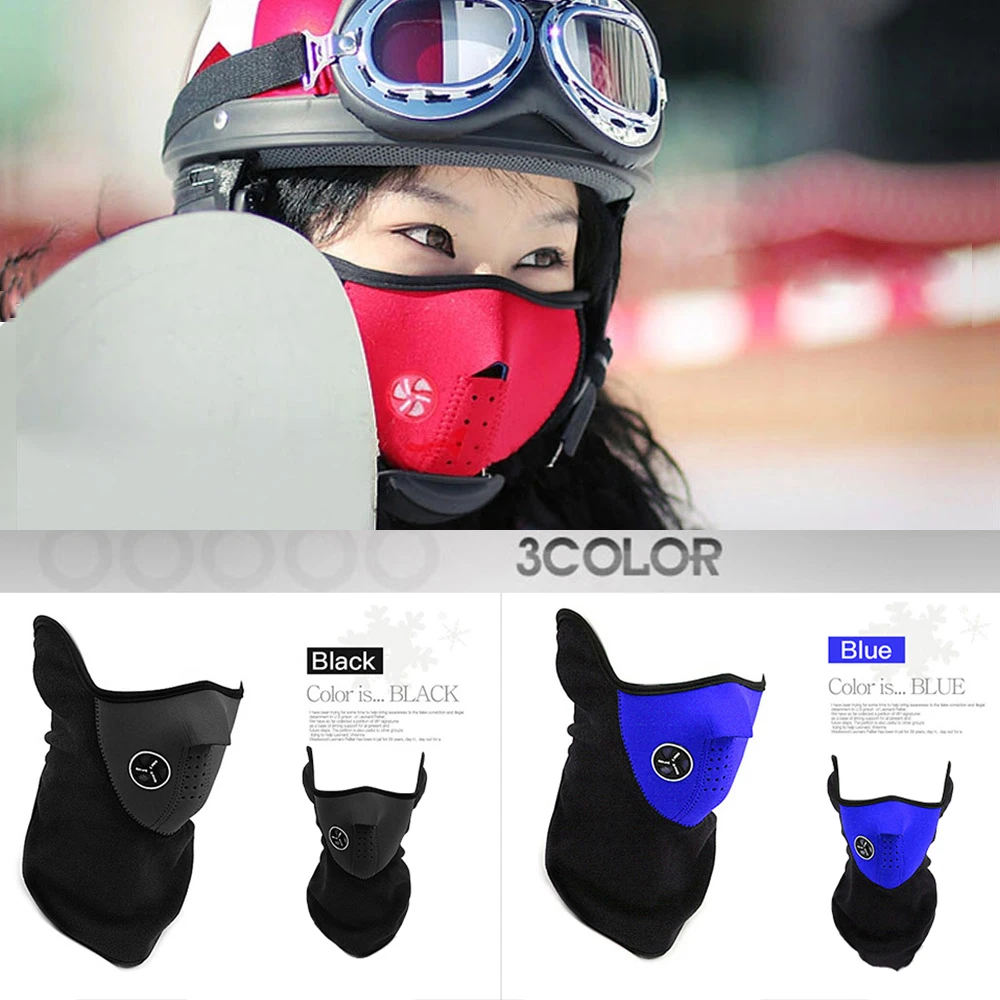 

NEW LUSHQ 1pcs Unisex Windproof Full Face Mask Winter Snowboard Ski Mask Ride Bike Motorcycle CS Cap Neoprene Mask For Men Women