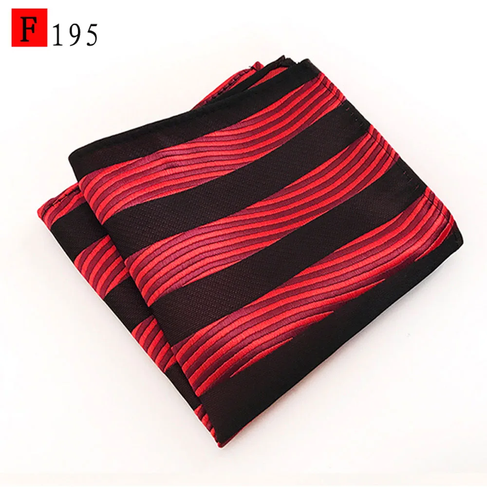 Мужской смокинг в полоску с карманом клетку квадратный платок Hanky для свадьбы