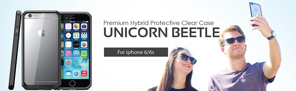 SUP чехол для iphone 6 6s чехол с единорогом Beetle серии премиум гибридный защитный ТПУ бампер+ прозрачная задняя крышка для iphone 6 6s чехол