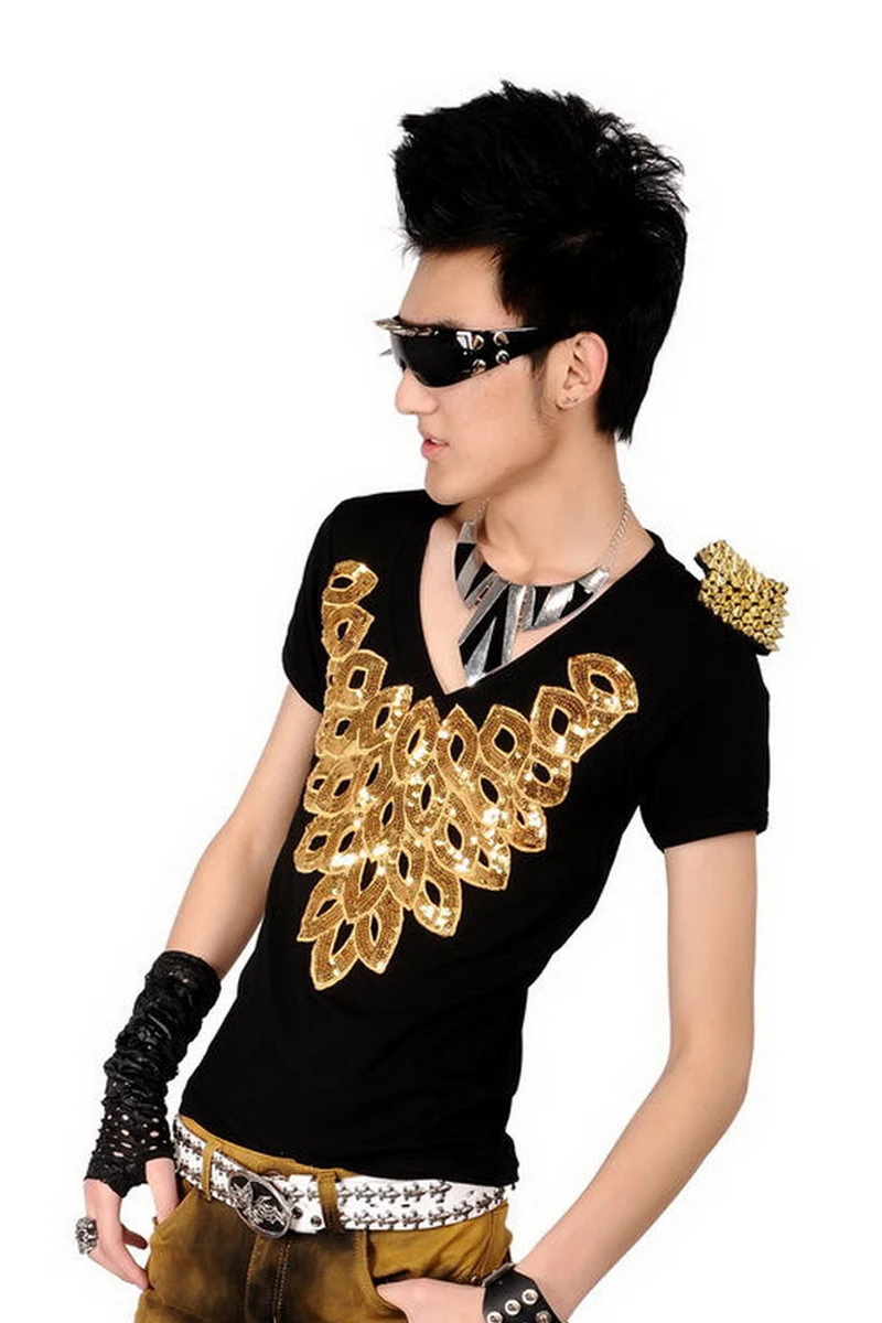 2016 Новая модная летняя мужская футболка с коротким рукавом для подростков Тонкая