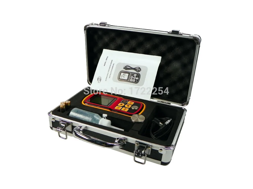 FREE SHIPPING GM100 ULTRASONIC THICKNESS METER Tester Gauge Velocity 1.2~225mm InCarrying Case | Инструменты