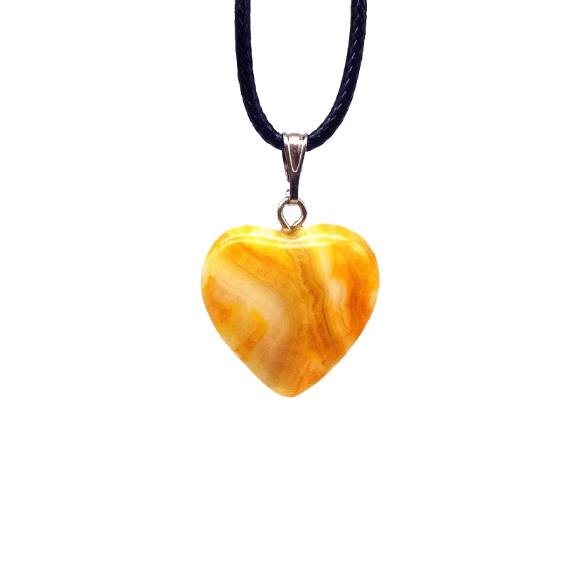 Подвеска BEADZTALK Женская украшение под золото песок драгоценный Агат красное