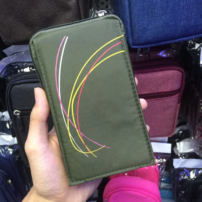 Army Green Line FULAIKATE, универсальный кошелек, сумка для iphone 6 Plus, чехол для скалолазания, для iphone 6, мобильный телефон, спортивные сумки для отдыха, для samsung S6 - Цвет: Army Green Line