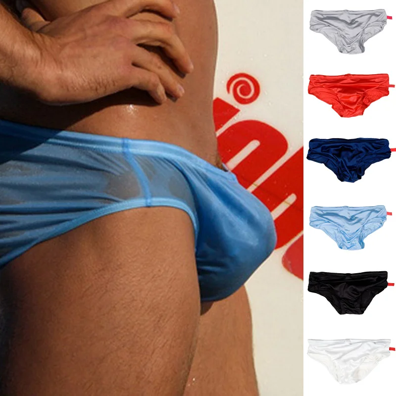 Новый бренд мужские плавки с низкой талией бикини пляжные шорты для плавания