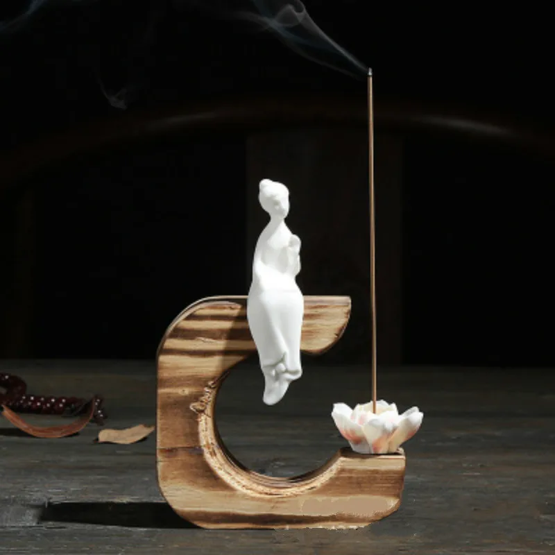 Держатель для благовоний в форме задника красивые женские конусы пинцет